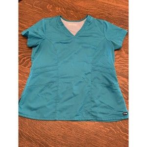 Grey’s Anatomy Scrub Top Teal Size XL 0117